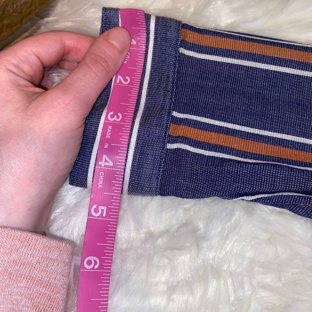 Universal Thread stripped flowy button down size … - image 13